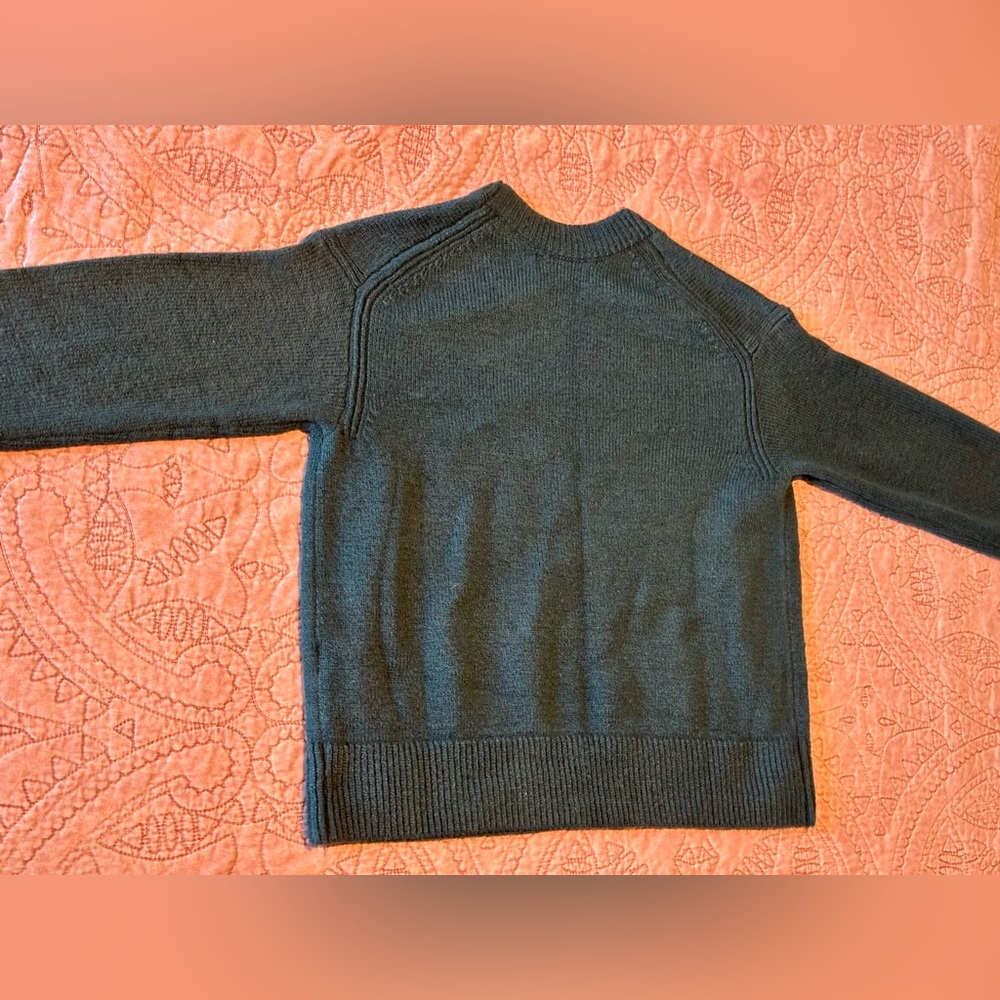 XS green blue Banana Republic crew neck sweater - Picture 12 of 12